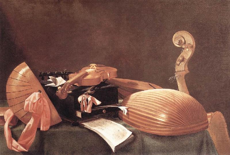 BASCHENIS, Evaristo Still-life with Musical Instruments china oil painting image